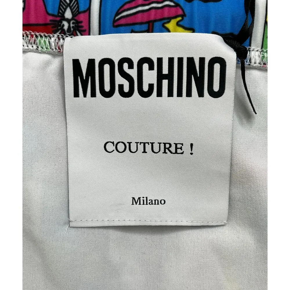 4-97 MOSCHINO x JEREMY SCOTT Men's NWT Speedo Comics Swimsuit L/US34/EU50